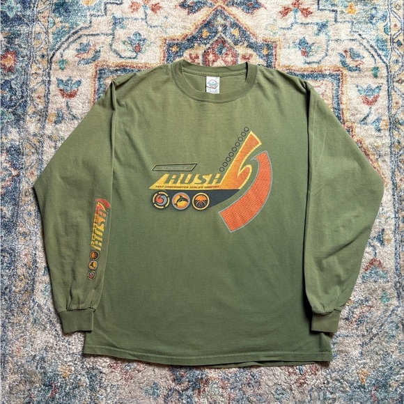 Vintage Seaworld Rush Long Sleeve T-shirt Large - Picture 1 of 6